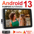 Pumpkin 4GB 64GB 10.1"Android 13 Autoradio Carplay 1 DIN GPS Navi DAB+ Bluetooth