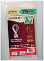 Panini WM World Cup 2022 Qatar # Update Set versiegelt 79 + 1 Sticker # OVP NEU