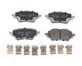 ASHIKA 51-02-263 Bremsbeläge Satz Hinten für TOYOTA Corolla XII Kombi (E210)