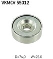 SKF VKMCV 55012 Umlenk-/Führungsrolle, Keilrippenriemen für MAN,NEOPLAN,PLAXTON