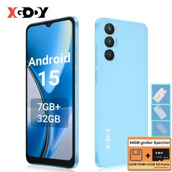 Neu Handy Android 15 Smartphone Ohne Vertrag 2SIM 8Core 7GB+64GB 6,5" 4G 4200mAh