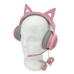 Razer Gaming USB Kraken Chrom Edition Katzenohren Gamingspaß Headset scannen