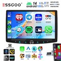 8-Kern Carplay 10,1" Autoradio Mit 360° Bildschirm Android 14 1DIN GPS 6+128G 4G