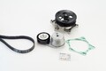 CONTINENTAL CTAM Wasserpumpe + Keilrippenriemensatz  für OPEL
