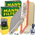 MANN FILTER INSPEKTIONSPAKET passend für RENAULT CLIO III+GRANDTOUR 1.5 dCi