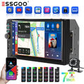 7Zoll Doppel 2Din Android Auto Autoradio Wireless Carplay Bluetooth FM AUX +kam