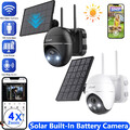 ieGeek 5MP Überwachungskamera außen Akku Solar kabellos PTZ HD Videoüberwachung