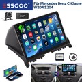 DAB+ Für Mercedes Benz C-Klasse W204 S204 32G Android Autoradio Carplay GPS KAM