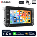 Für VW GOLF 5 6 SEAT POLO Android 14 Carplay 32G DAB+ KAM Autoradio GPS WIFI RDS