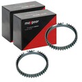 2X MAXGEAR ABS-SENSORRINGE VORNE BEIDSEITIG HINTEN PASSEND FÜR NISSAN PIXO OPEL