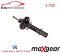 STOSSDAMPFER STOßDÄMPFER 2 STÜCK PAAR MAXGEAR 11-0180 2PCS A FÜR VW GOLF IV