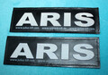 ⭐ Aris ⭐ 16 cm x 5 cm 2 Stück Julius K9 IDC Powergeschirr  Klettsticker ⭐ TOPP