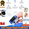 Pulsmesser Oximeter Blut Sauerstoff SpO2 Finger Puls Sättigung Messgerät UK