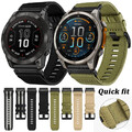 Quick Fit Nylon Armband Für Garmin Fenix E 8 7 7X 6 6X Epix Pro 5 5X 3HR S70 S62