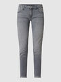 Mavi Damen Jeans Hose Lexy Mid-Rise,Super Skinny Light Grey Str Grau, W30 L27