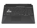 Asus TUF Gaming F15 FX506HC original Tastatur inkl. Topcase DE (deutsch) schwarz