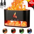 NEU 4 Farben LED Flammen Aroma Diffusor Ätherische Öle Diffuser Luftbefeuchter