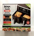 Ninja AF400EU Doppel Heißluftfritteuse 9,5 l 2470 W  Schwarz NEU OVP DHL Versand
