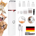 Tierhaarschneider Profi Schermaschine Leise Tier Rasier Trimmer für Hunde Katze.