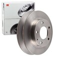 2X NK BREMSSCHEIBEN 251mm VOLL HINTEN PASSEND FÜR MAZDA 323 | 203257