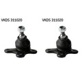 2X SKF TRAGGELENK UNTEN VORNE LINKS+RECHTS passend für SEAT AROSA VW LUPO POLO