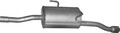 Endschalldämpfer Auspuff Schalldämpfer für Peugeot 206+ 2L 2M Polmo 2009-2013