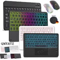 Für Huawei MatePad Pro 11 2024/Air 11.5 S/T10S/SE Bluetooth QWERTZ Tastatur Maus