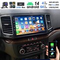 DAB+ Android 14 4+64GB Autoradio Carplay GPS Für VW Sharan II 7N Seat Alhambra 2