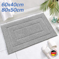 Badteppich Badvorleger Badematte Badeteppich Bad Dusche WC rutschfest saugfähig
