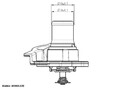 BorgWarner (Wahler) Thermostat Kühlmittel 410937.82D für FIAT DUCATO IVECO Bus 4
