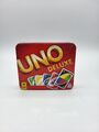 UNO Deluxe in Metalldose Familienspiel Gesellschaftsspiel