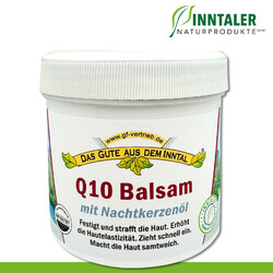 200 ml Q10 Balsam mit Nachtkerzenöl festigt strafft Inntaler Naturprodukte