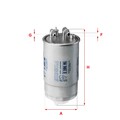 ORIGINAL® Sofima Kraftstofffilter für Opel CORSA D CORSA D Kasten/Schrägheck