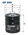 FILTRON OP 699 Ölfilter für BUICK,CHEVROLET,DAEWOO,IRMSCHER,LOTUS,OPEL,PONTIAC,V