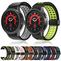 Silikon Armband für Galaxy Watch 4 5 6 7 FE 40/44mm Pro 45 Classic 42/46/43/47mm