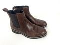 Boots Damen Boots Kunstleder 35 Braun, Modern