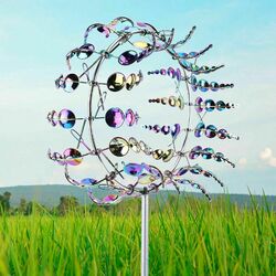 Einzigartige Metall Windmühle Garten Wind Spinner-Windfänger Dekors'