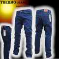 THERMO Herren-Jeans-Hose-STRETCH SuperSoft Fleece-Gefüttert Winter W32-W46 Y712