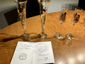 Gustav Klimt, Sammleredition 2 Champagner- und 2 Likörgläser mit Zertifikat