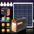 Tragbare Powerstation Solargenerator LiFePO4 mit Solarpanel für Outdoor Camping