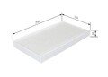 BOSCH Innenraumfilter 1 987 432 267 Partikelfilter für NISSAN CUBE JUKE LEAF F15