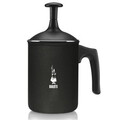 Bialetti Milchaufschäumer Tutto Crema für 3 Tassen Antihaftbeschichtung schwarz