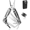 Multifunktionszange 21-in-1 Multi-Tool Edelstahl Klappmesser Taschenwerkzeug ...