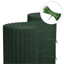 JAROLIFT Sichtschutzmatte Sichtschutzzaun Sichtschutz PVC Windschutz Zaun Balkon⭐⭐⭐⭐⭐ langlebig ✅ viele Größen/Farben 👍 + Kabelbinder