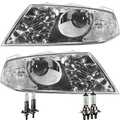 Scheinwerfer Set für Skoda Octavia 1Z Bj. 04-08 inkl. Osram H7/H1 Stellmotoren