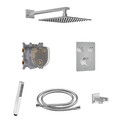 CHRIS BERGEN Unterputz Duschsystem Duscharmatur Brause Thermostat Set UP Armatur