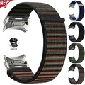 Nylon Armband für Samsung Galaxy Watch 7 40mm & 44mm 6 5/5 Pro/4/4 & 6 Classic