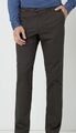 Christian Berg Men Chino mit Stretch-Anteil Modell 'Denver' Mittelbraun, Gr. 26