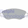 Bremsbelagsatz Scheibenbremse vorne Delphi LP3360 passend für FIAT