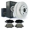 Bremsscheiben + Bremsbeläge hinten 270mm voll für Toyota Auris Corolla E15 E18
